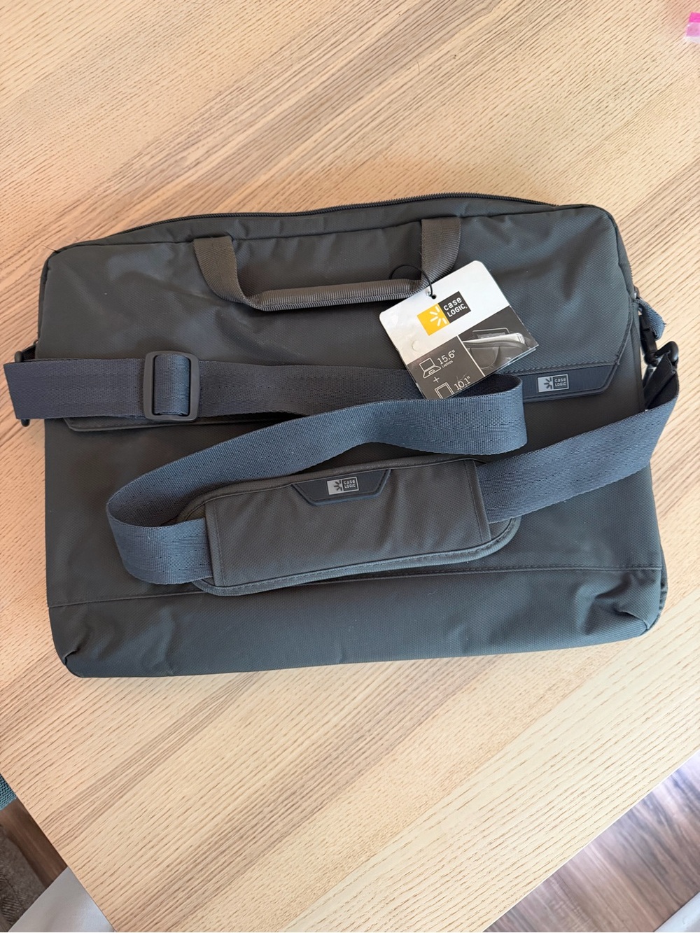 Case Logic grey Laptop Briefcase for 15.6" Laptops
